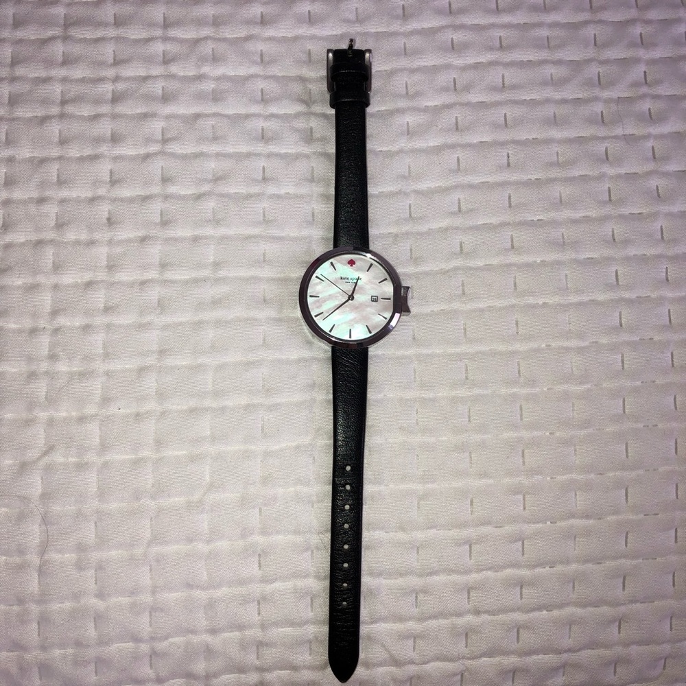 Kate spade park row leather watch